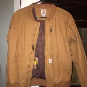 Carhartt Women’s Tan Zip-Up Jacket